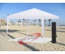 10'X10' EZ Pop Up OutDoor Canopy Tent White W/ Carrying Case for Recreation 