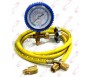 A/C R134a R12 R22 Single Manifold Gauge Kit 4 Testing Charging Air Conditioner