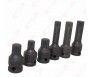 6pc 1/2" Sq Drive Impact Spline Socket Bit Set M18 M16 M14 for auto shop