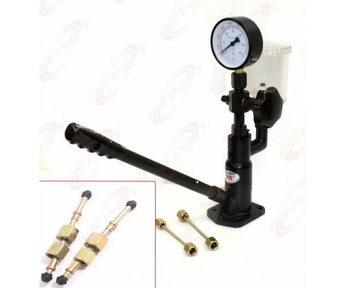   Diesel Injector Nozzle Pop Pressure Tester Dual Read Bar/PSI Gauge S60H W/Filter 
