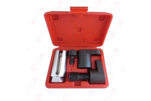 5pc Oxygen Sensor Socket O2 Thread Chaser Install Offset Wrench Vacuum M12 M18