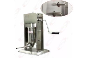 2 Speed Commercial 5L Restaurant Vertical Stainless Steel Sausage Stuffer