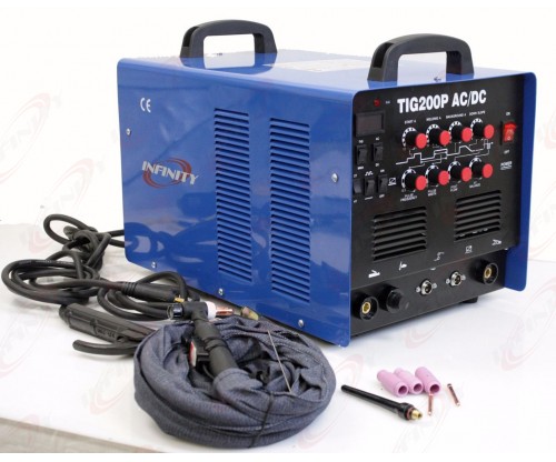 TIG200P 200A TIG MMA PULSE DC INVERTER WELDING MACHINE STAINLESS ALUMINUM WELDER