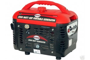 2000 Watt 4 HP OHV 4-Cycle Gas Powered Portable Generator 