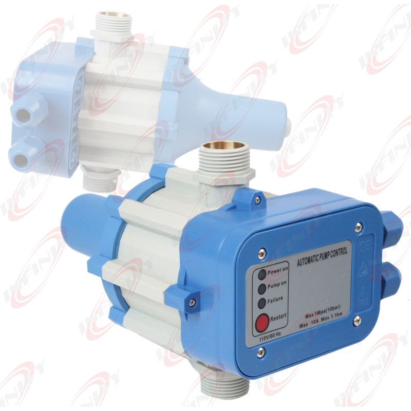 145PSI Automatic Water Pump Pressure Controller 110V ON/OFF Switch ...