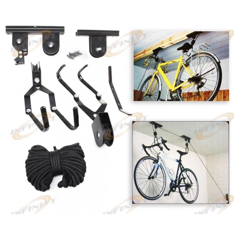 Ceiling Bicycle Garage Hoist Storage Mount Lift Garage Hanger