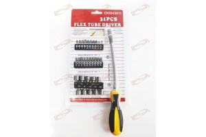 31PC FLEX BEND CABLE SHAFT SCREWDRIVER 