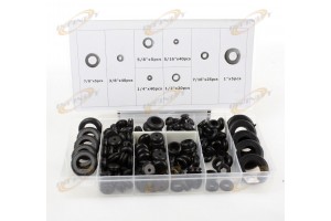 180 pc Rubber Grommet Assortment Set Firewall Wiring Electrical Wire Gasket Kit