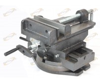 4-Inch 360° Swivel Cross Slide Milling Vise – 2-Way X Y Clamp For Drill Press