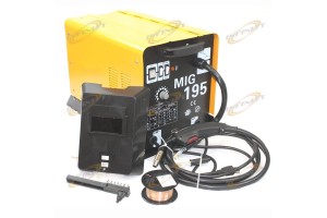 190AMP MIG 195 220V Flux Core Welding Machine Gas No Gas Welder Auto Wire Feed