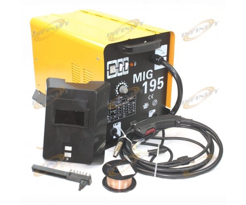 Portable Welder MIG 100 No Gas Auto Wire Feed 230V Welding Machine Electric Kit 