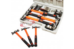 7PCS FENDER KIT HAMMER DOLLY AUTO BODY REPAIR TOOLS